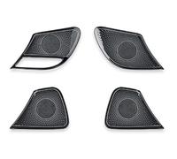 MRCBROUEO Auto Interior Compatible With Genesis For G70 Door Panel Speaker Cover Inner Door Small Audio Speaker Cover Interior Accessories(Black)
