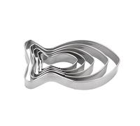 MrCookie Cookie Cutters Set Stainless Steel (Dog Bone Cookie Cutters)