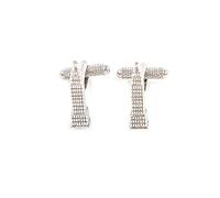 MRCUFF Empire State Building NYC New York City Pair Cufflinks in Presentation Gift Box & Polishing Cloth