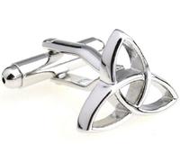 MRCUFF Trinity Pair Cufflinks in a Presentation Gift Box & Polishing Cloth