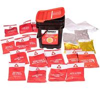 MRE Meals - 124-Serving Freeze Dried Emergency Food Supply - Ultimate Preparedness Pack, Multi Color