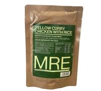 MRE Ready to Eat Yellow Curry Chicken With Rice