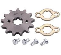MRELC Motorcycle 420-13T Front Sprocket 17mm Compatible with 50cc 70cc 90cc 110cc 125cc 140cc15cc 160cc Lifan Loncin Dirt Bike