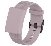 MRENYUET Watch Bands with Protector Case Fit for Whoop 4.0/5.0 Life MG/Peak/One,Waterproof Adjustable Band Replacement Strap,Soft Silicone Sports Loop Strap for Men & Women (Purple)