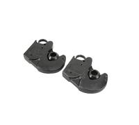 Mreryyse 2PCS Cat 2 Lower Link Quick Hitch Ball Hook Weld on End Replacement for 60-120 hp Tractor, 36MnCr5 Lower Link Snap Hook Quick Coupler with Balls with Safety Lock, 178 * 160 * 35mm