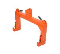 Mreryyse 3 Point Quick Hitch, 3000 LBS Lifting & Towing Capacity Tractor Quick Hitch, 5 Level Adjustable Bolt & 2 Receiver for Category 1 2 Tractors, Quick Hitchs for Category 1 2 Tractors