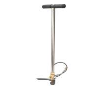 Mreryyse 3-Stage High Pressure Hand Pump, 40 MPa 6000psi Air Gun Rifle Filling Stirrup Pump PCP Hand Pumps with 8mm Female Quick Coupler for PCP Air Gun Boat Tire Ball