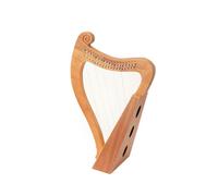 Mreryyse Irish Celtic Harp, 19 String Celtic Irish Style Lyre Harps for Beginner, Musical Tuning Instrument Natural Solid Mahogany Lever Harp, String Instruments, Celtics Harps