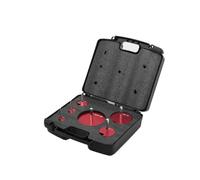 Mreryyse PVC Pipe Reamer Set, 6Pcs Pipe Reamer Tool, Plastic PVC Fitting Saver Kit with 3/4", 1", 1-1/2", 2", 3", 4" PVC Pipe Fitting Reamer Fit into Standard 1/2" Drills