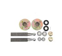 Mreryyse Trailer Hub Stub Kit, Complete 1.57 Axle Fitting with 3/8 Studs & 750kg Capacity, Trailer Cast Wheel Hub, Trailer axle set, Trolley Wheel Hubs & Extended Stub, ExtenEasy Installation