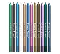 Mrettick 12PCS Colorful Eyeliner Pen Set, Eye Shadow Pencil, Pearl & Matte Metallic Glitter Eyeliner for Women, Eye & Lip Liner, Professional Waterproof Eye Makeup