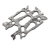 MRF Card Multitools Extreme 3.0 EDC Multitool Card - 40+ Functions | Titanium Pocket Tool with Wrenches, Screwdrivers, Bit Driver | Everyday Carry for DIY & Travel | TSA Approved
