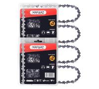 MRFARZ 14 Inch Chainsaw Chains, Pack of 4 Chains 52 Drive Links 3/8" LP Pitch .050" Gauge S52 Low-Kickback Semi-Chisel Replacement Saw Chains fits CS-310,RY3714 ZRRY3716 and More