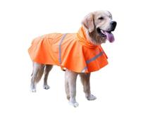 MrFluffyFriend Reflective Raincoat, Waterproof Dog Raincoat with Hood for All Dogs, Small, Medium and Large Dogs, Dog Raincoat in Various Sizes