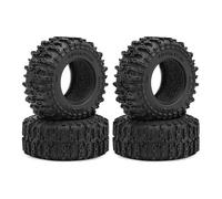 MRFVASD For TRX4M For SCX24 AX24 For FCX24 FCX24M For Ascent-18 1/18 1/24 1.3 Inch Soft Tire 64x26mm Muddy For Swamp RC Crawler Car Upgrade Parts RC Rims Hubs Tire