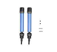 MRFVASD Main Drive Shafts For Arrma 3s For Mega For Vorteks For Senton For Granite For Big Rock For Typhon 1/10 Slider Front Rear Drive Shaft Dogbones Set Upgrade RC Parts(Blue,Size 2pcs)