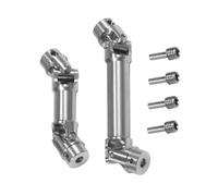 MRFVASD Main Drive Shafts For TRX4-M 1/18 Internal Spline Drive Shaft Replacement Transmission Shaft RC Car Crawler Upgrade Parts Driveshaft RC Car Accessories(Silver)