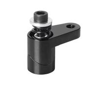 MRFVASD RC Decorative Accessories For Arrma For Granite For Mojave For Typhon For Grom 1/14 1/16 1/18 For Racing RC Truck Aluminum Servo Saver Servo Arm Servo Horn(Black)