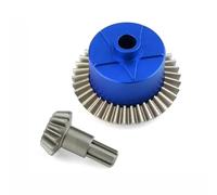 MRFVASD RC Decorative Accessories For ARRMA For Senton Kraron 1/10 1 Set Gear Differential Case Front Rear Steel Kits Replacement RC Car Accessories(Blue)