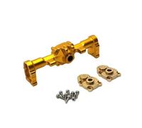 MRFVASD RC Models Repairs For FMS Xiaoqi For FCX24 1/24 Metal Upgrade Modification CNC Process Rear Axle Housing Remote Control Car Spare Parts(Yellow)