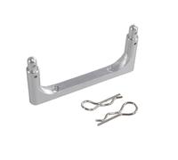 MRFVASD RC Models Repairs For MJX For Hyper Go 14301 14302 14303 1/14 RC Car Metal Front Shell Pillar Body Fixed Pillar Upgraded Parts And Accessories(Silver)