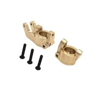 MRFVASD RC Models Repairs For YK YK4106 YK4107 1/10 RC Crawler Upgrade Parts Brass Front Axle C-Hubs Steering Knuckles Left Right Pair