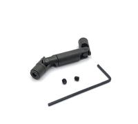 MRFVASD Rc Parts Accessories For HengLong For FeiYu For JJRC For MN For WPL D12 C14 C24 C34 B14 B16 B26 Metal Drive Shaft RC Car Parts Upgrades And Replacements Use(Black)