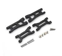 MRFVASD Rc Parts Accessories For LOSI Micro-B 2WD RTR LOS00007 1/24 Metal Front And Rear Lower Control Arm Rc Car Parts Accessories Upgrades And Replacements Use(Black)
