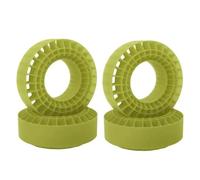MRFVASD RC Repairs Models Spare For Axial For SCX10 For Capra For TRX4 1/10 Silicone Tire Inserts 108mm Insert Foam For Fit 1.9" Wheel Tires RC Crawler Parts(Green)