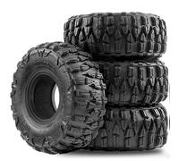 MRFVASD RC Repairs Models Spare For Axial For SCX10 For Wraith For Capra RR10 For Traxxas For TRX4 D90 YK4082 1/10 121mm 2.2 Inch Rubber Tire Wheel Tyre RC Crawler Car