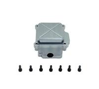 MRFVASD RC Repairs Models Spare For MJX For 14209 14210 1/14 Metal Center Shelf Receiver Box Protective Cover ESC Electronic Tray RC Upgrade Spare Part(Grey)