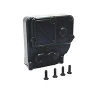 MRFVASD RC Repairs Models Spare For MJX For H12Y 1/12 4MD Metal Vehicle Medium Wave Box Shell Parts RC Repair Modify Upgrade Accessories(Black)