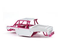MRFVASD RC Repairs Models Spare For SCX24 1/24 CNC Aluminum Frame Body Shell Rocks Cage Piece Tube Chassis RC Crawler Ripper Upgrades Accessories(Pink)