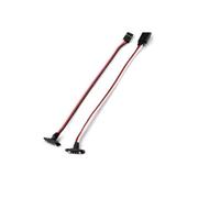 MRFVASD RC Repairs Models Spare For Snap-on JR/ZH1.5 Extension Cable 1-to-2 Male Female Y RC Model Cars Planes Drones Boats Parts(JR 210-195mm)