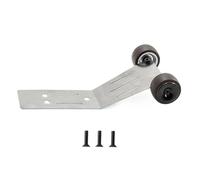 MRFVASD RC Repairs Models Spare For Traxxas For Mini For Maxx 1/16 Metal Wheelie Bar RC Monster Truck Car Repair Modify Upgrade Parts Accessories(Black)