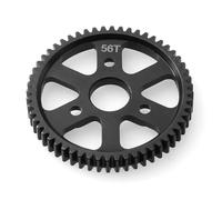 MRFVASD RC Repairs Models Spare For Traxxas For Summit For E-REVO For E-Maxx 1/10 Harden Steel 54T/56T/58T/62T/65T/68T Main Spur Gear 0.8M 32P 3960 RC Car Upgrade Parts(56T)