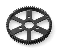 MRFVASD RC Repairs Models Spare For Traxxas For Summit For E-REVO For E-Maxx 1/10 Harden Steel 54T/56T/58T/62T/65T/68T Main Spur Gear 0.8M 32P 3960 RC Car Upgrade Parts(65T)