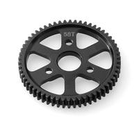 MRFVASD RC Repairs Models Spare For Traxxas For Summit For E-REVO For E-Maxx 1/10 Harden Steel 54T/56T/58T/62T/65T/68T Main Spur Gear 0.8M 32P 3960 RC Car Upgrade Parts(58T)