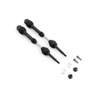 MRFVASD RC Repairs Models Spare For Traxxas For VXL For Slash For Rustler For Hoss For Stampede 4X4 1/10 4 Pcs/2pcs Rear Drive Shaft Steel Driveshaft RC Car Parts(Black,Rear)