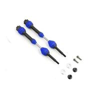 MRFVASD RC Repairs Models Spare For Traxxas For VXL For Slash For Rustler For Hoss For Stampede 4X4 1/10 4 Pcs/2pcs Rear Drive Shaft Steel Driveshaft RC Car Parts(Blue,Rear)