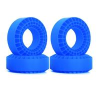 MRFVASD RC Repairs Models Spare For TRX4 For SCX10 For Capra 4PCS 1.9" Silicone Rubber Insert RC Crawler Repair Modify Upgrade Parts Accessories(Blue)