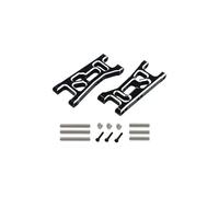 MRFVASD RC Repairs Models Spare For Wltoys For 244016 For LOSI Micro-B 1/24 Metal Front Lower Arm For Toys RC Car Repair Modify Upgrade Accessories Parts(Black)