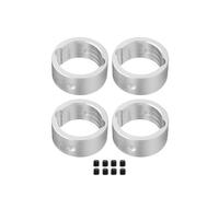 MRFVASD RC Repairs Toys For Traxxas For X-MAXX For XRT 1/6 4pcs Metal Drive Cup Reinforcement Differential Sleeve RC Car Upgrade Replacements Parts(Silver)