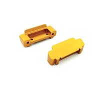 MRFVASD RC Repairs Toys For Wltoys A959-B A969-B A979-B 1/18 2 Pcs Front Rear Bumper Parts Rc Car Upgrade Spare Replacements Repairs Accessories(Gold)