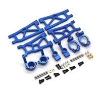 MRFVASD RC Repairs Toys For ZD For Racing DBX-10 1/10 Metal For Swing Arm 5-piece Set Remote Control Car Upgrade Repairs Replacements Accessories(Blue)
