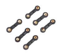 MRFVASD RC Steering Tie Rod Compatible With WPL B16 B36 Rc Car Upgrade Parts Rear Axle Seesaw Ball Head Rod 6Pcs Connector Links Rod
