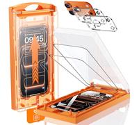 MRGLAS TOP 9H+ Glass 2+2 Packs for iPhone 17 Pro Max Screen Protector with Camera Lens Protector [Zero Bubble][10X Military Protection] 17 ProMax Tempered Glass Full Edge Coverage, Case-Friendly