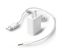 Mrgru 5V Charger Adapter and Cable for Facial Toning Device Compatible with NuFACE Mini Facial Toning Device Pink/White/Green Power Supply Adapter