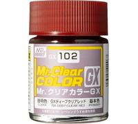 Mrhobby Mr. Clear Color Gx 18 ml Deep Clear Red Gx-102mrh-gx-102