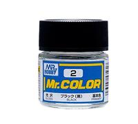 Mrhobby - Mr. Color 10 Ml Black (Mrh-c-002)